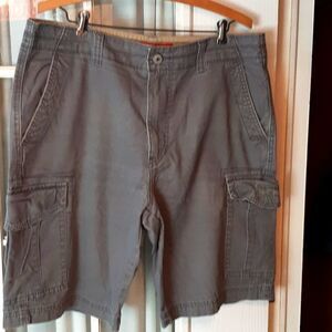 UNIONBAY cargo cotton‎ Men's green shorts 36